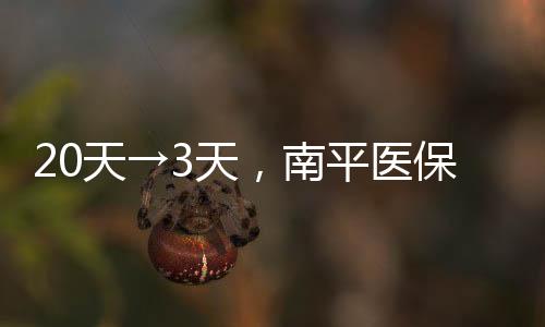 【】不断提升医保基金结算时效